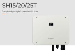 Unbenutzter Sungrow Hybrid Wechselrichter mit Notstrom SH25T