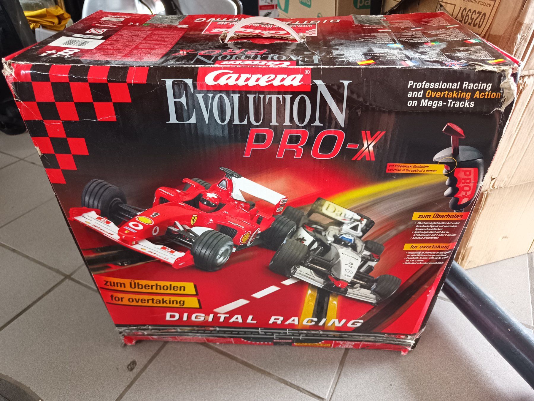 Carrera Rennbahnen: Carrera Evolution Pro- X – Defekt aus Oberegg von A-Z.Handel.Loehrer