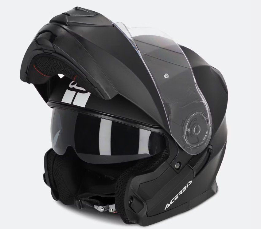 Caschi & visiere: Modularhelm Acerbis Serel Matt Schwarz Gr.XL NEU – Nuovo e nell'imballaggio originale da Hohenrain venduto da ML-DD 1