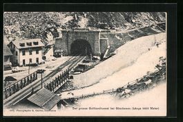Göschenen, Der grosse Gotthardtunnel im