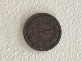 Österreich Munzen 1891
