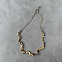 Vergoldete Edelstahl Kette 