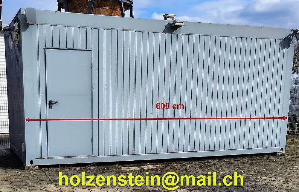 Contenitori edile: Bürocontainer mit Klimaanlage – Usato da Romanshorn venduto da Holzenstein 1