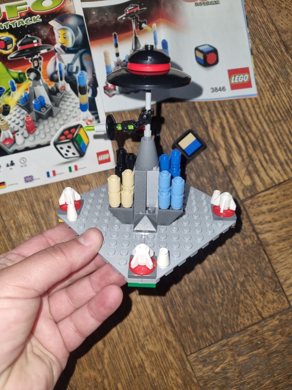 Lego Kit di costruzioni: Lego 3846, jeu Ufo attaque – Usato da Fribourg venduto da jarmilka 5