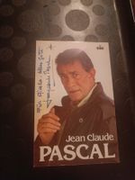 Jean-Claude Pascal - † 1992 - Handsignierte alte Karte