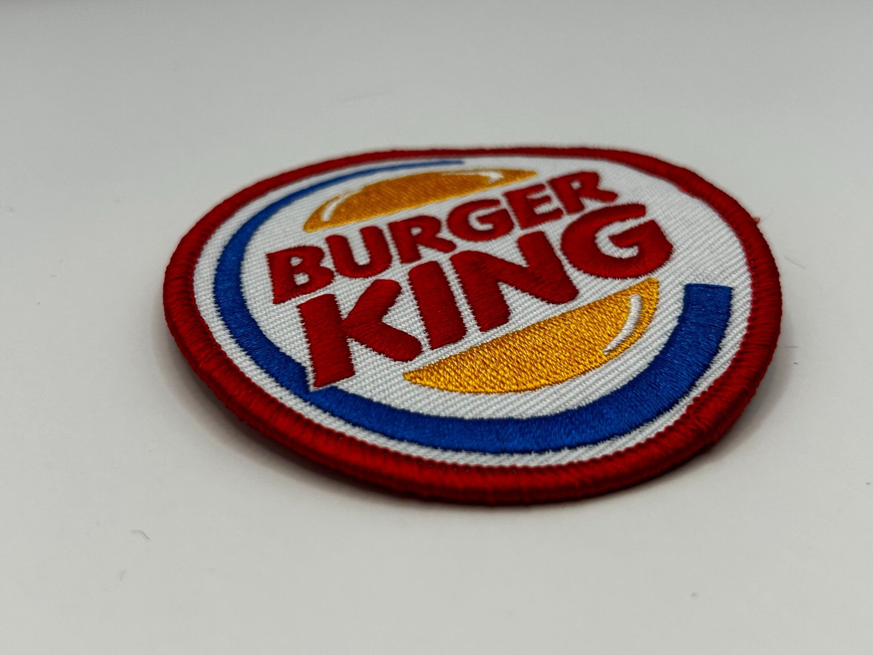Toppe: Burger King Aufnäher Patch Hamburger Whopper Nuggets Pommes – Nuovo e nell'imballaggio originale da Dättlikon venduto da easythings 4