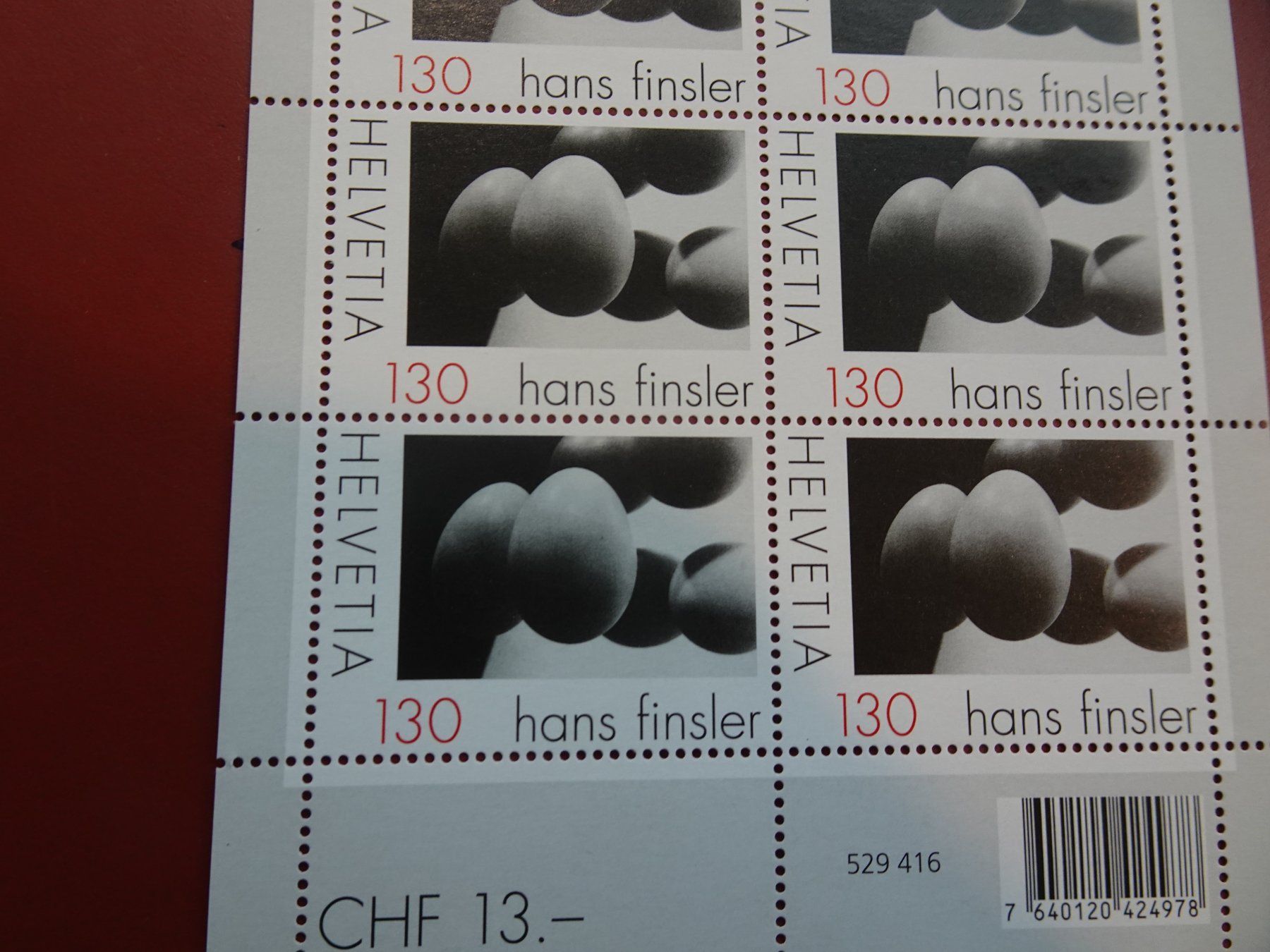 Tutti i francobolli: 1972, KLEINBOGEN HANS FISLER, POSTFRISCH – Usato da Eschenbach SG venduto da eDaisy 2
