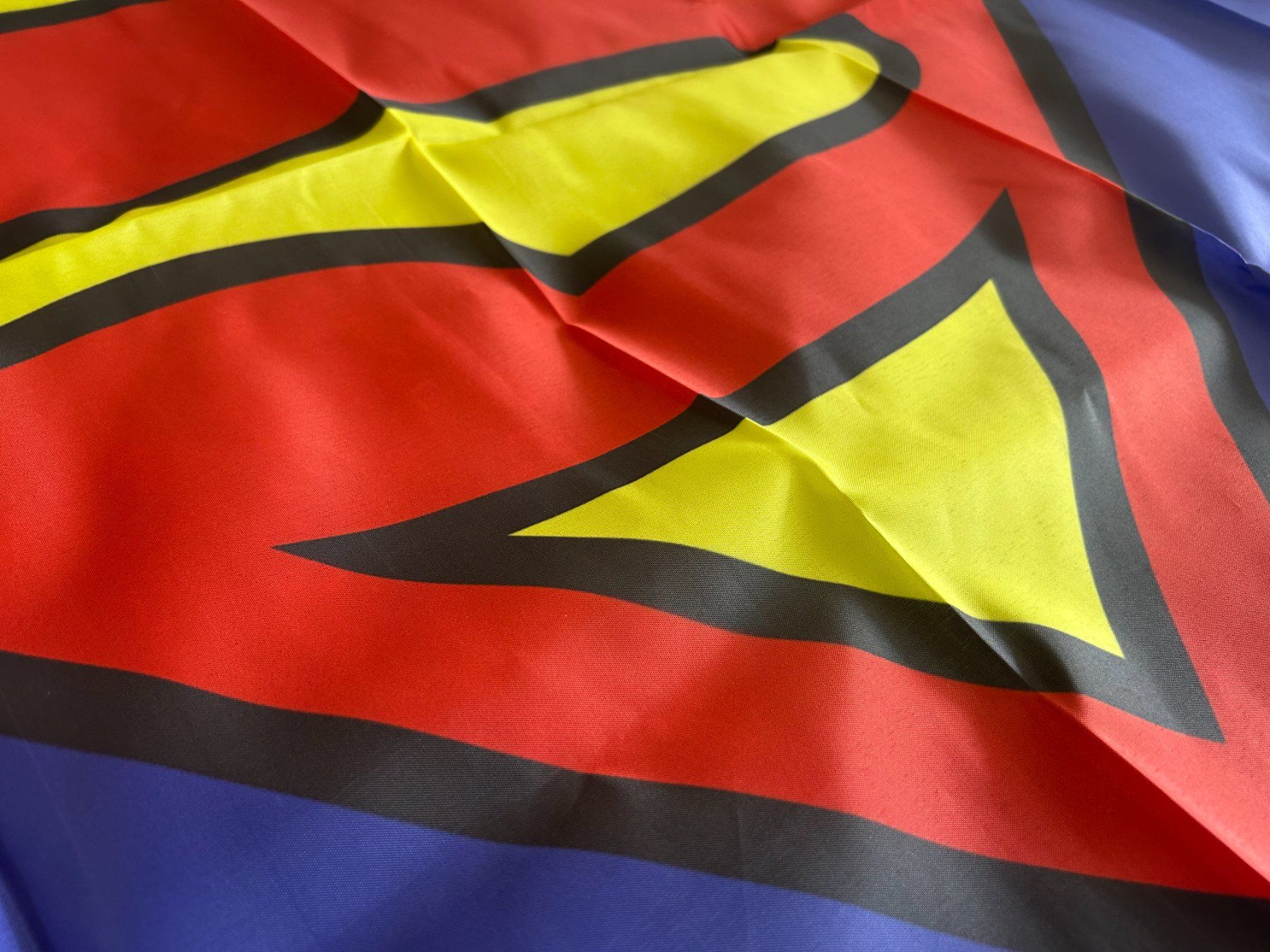 Bandiere: Superman Fahne Superheld drapeau DC Comics Flag Superheld – Nuovo e nell'imballaggio originale da Dättlikon venduto da easythings 2
