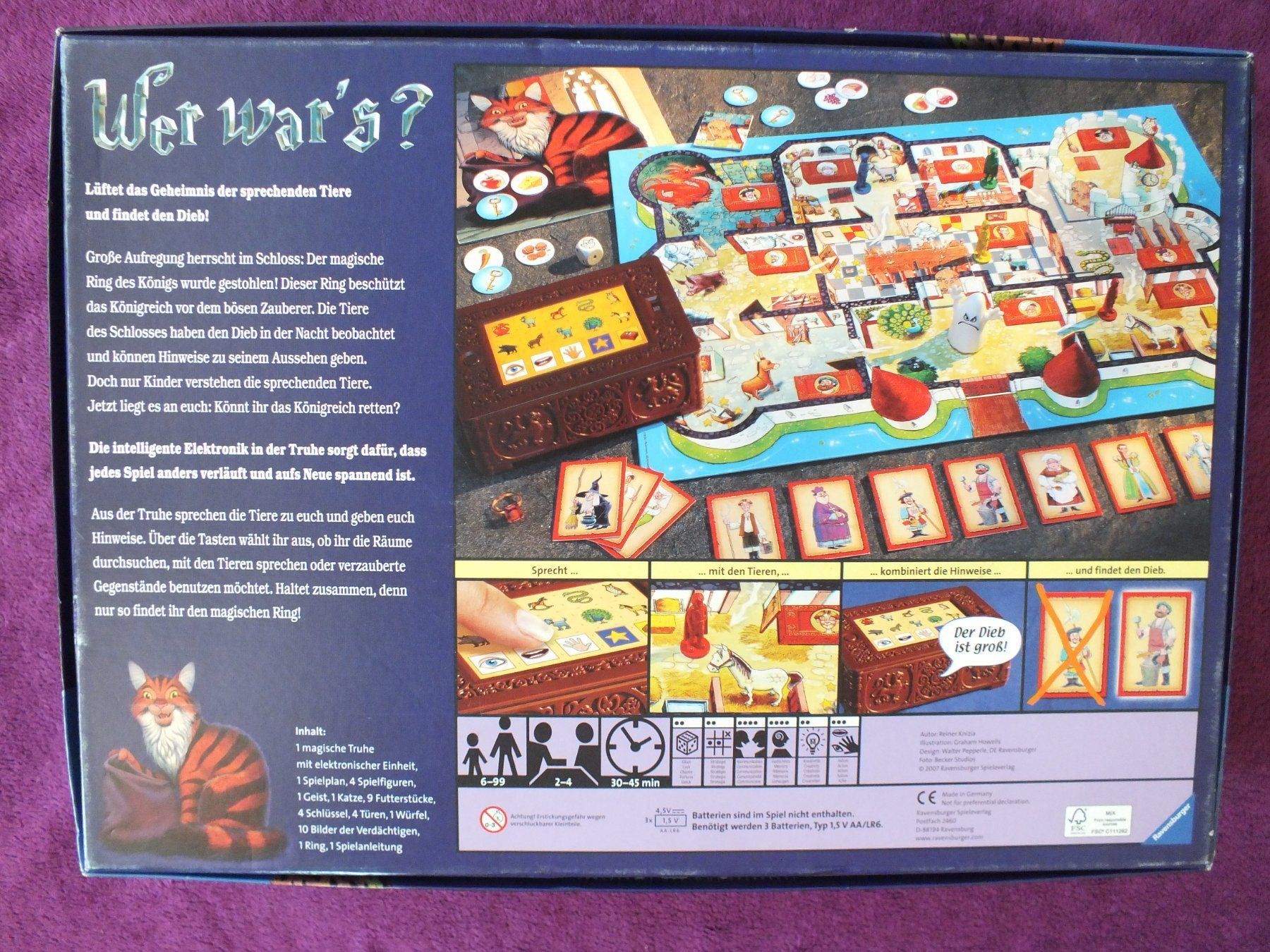 Ravensburger Spiele: Ravensburger Spiel - Wer war´s? – Gebraucht aus Müllheim Dorf von Seeeule01 8