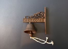 Gusseisen Glocke "Welcome"  - Cloche en fonte