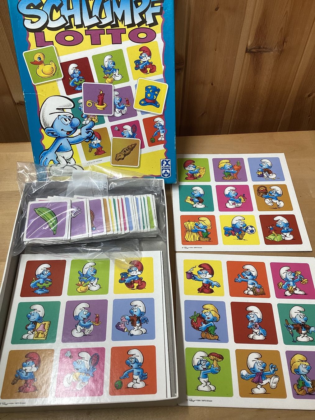 Giochi: Schlumpf Lotto von F.X. Schmid 1994 – Usato da Seftigen venduto da Muggelwomb 2
