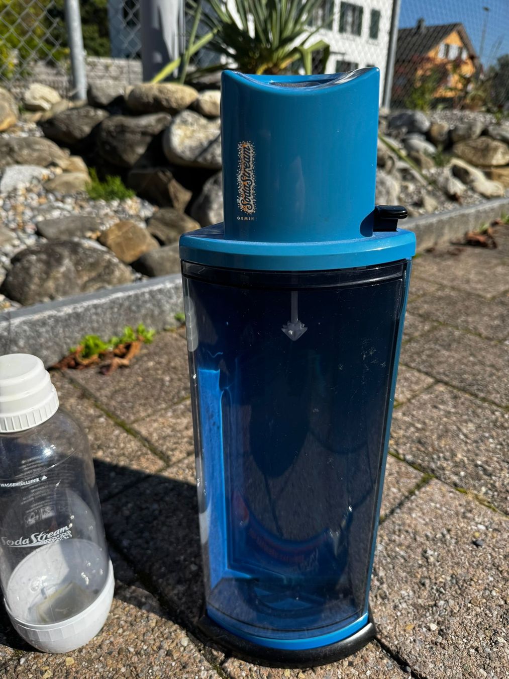 Sodastream Elettrodomestici da cucina: Soda Stream inkl. Patrone – Usato da Egg b. Zürich venduto da Brocki_Insel_Egg 1