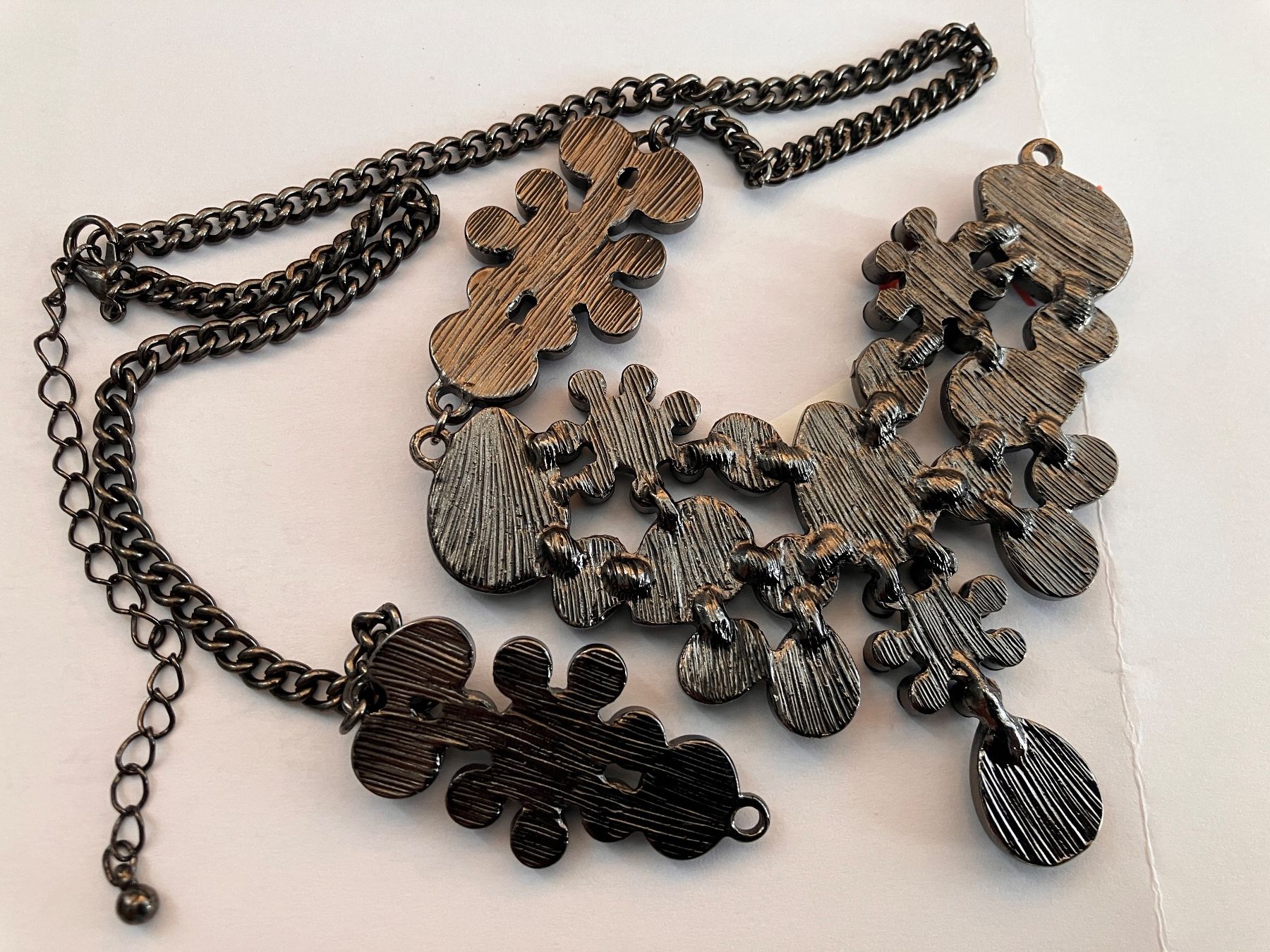 Ketten: Gothic - Statement-Kette in Schwarz – ein echter Hingucker! – Neu (gemäss Beschreibung) aus Würenlos von Jea65 3
