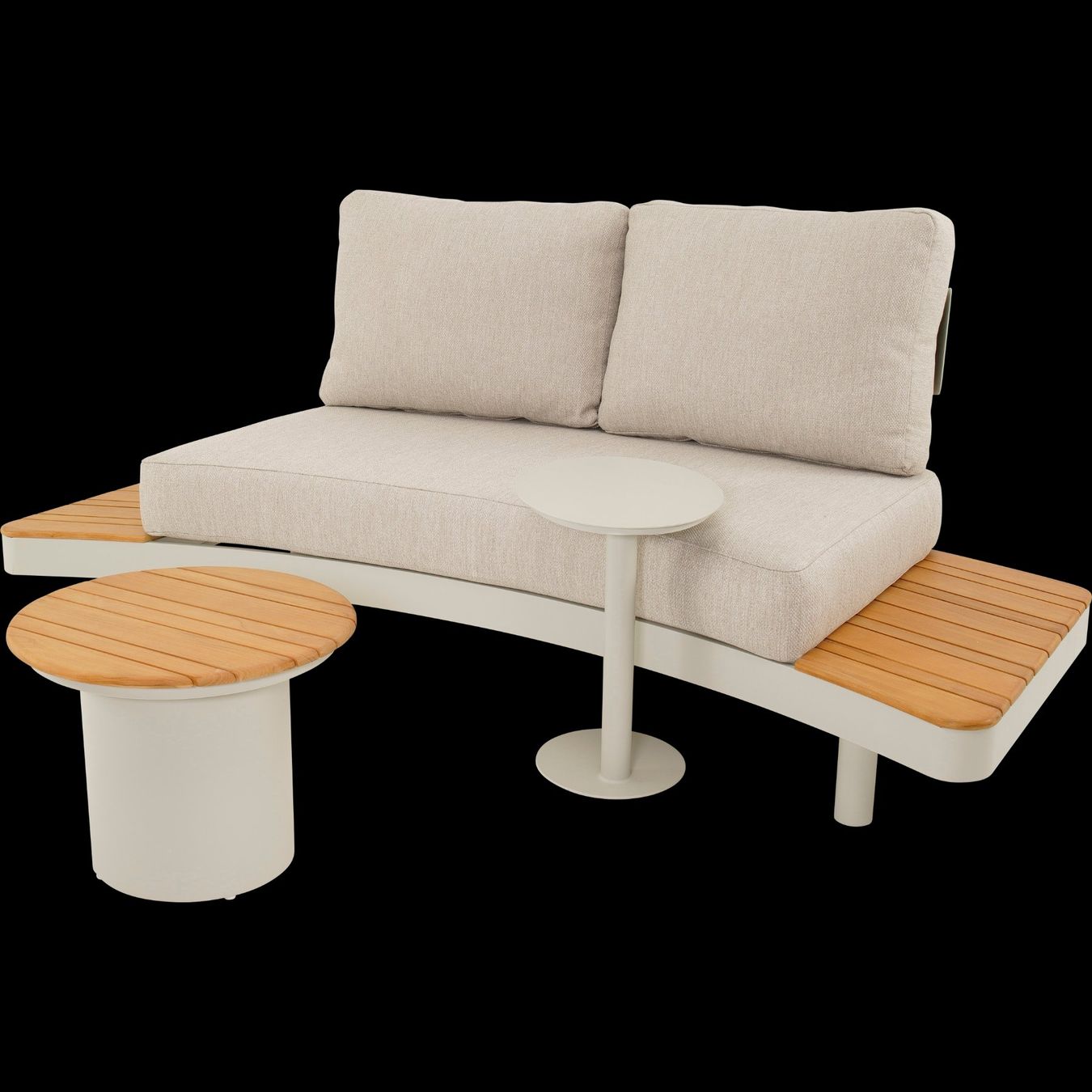 Set di tavolo e panche: Gartenmöbel Lounge Set Lounza Beige – Nuovo e nell'imballaggio originale da Herbetswil venduto da AT-Interiors 3