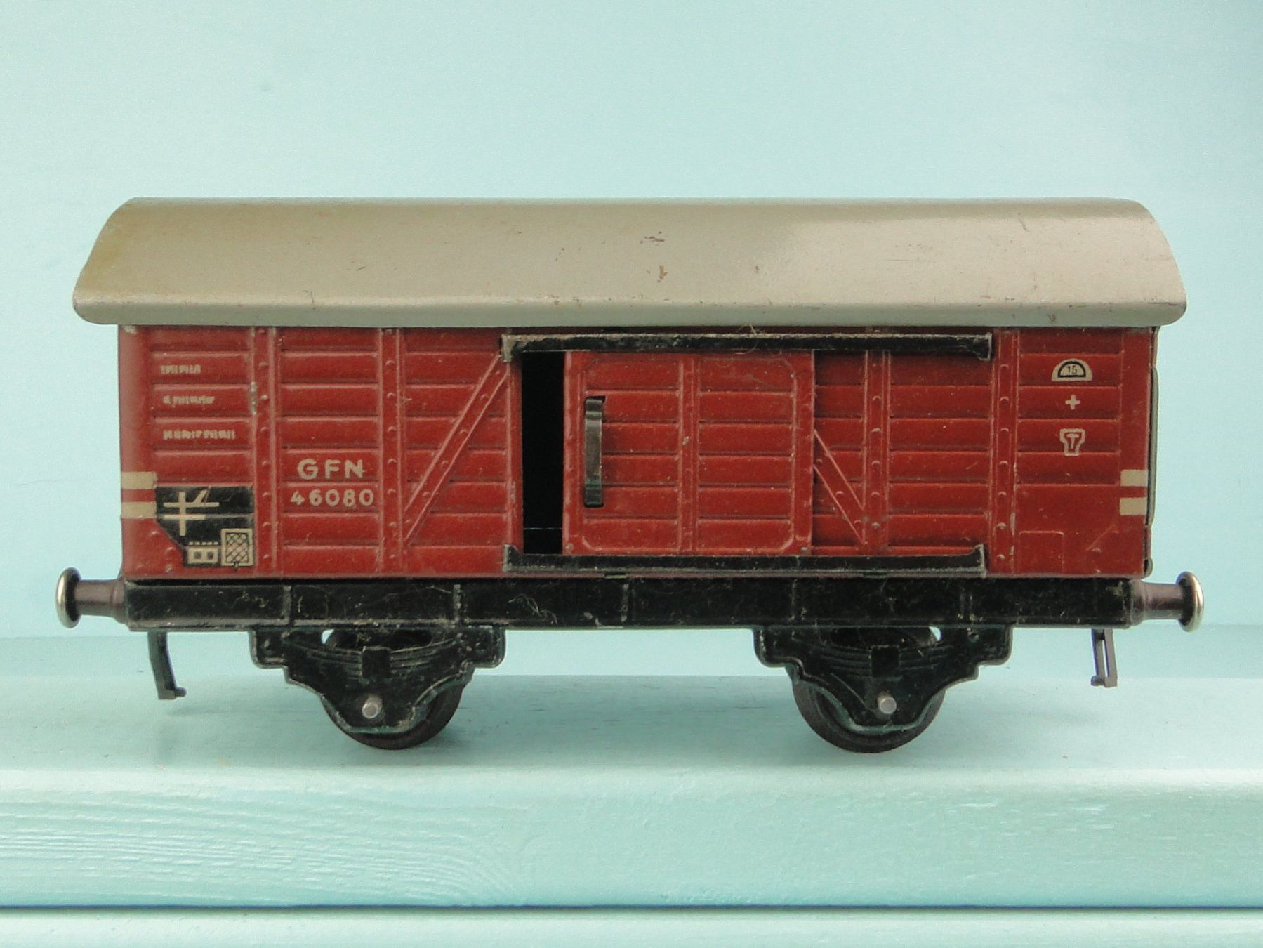 Fleischmann Trains électriques: Fleischmann Spur 0, GFM Güterwagen, Blech – D'occasion à Bülach par cann11 5
