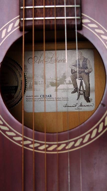 Strumenti musicali: Canadian Steel-String Dreadnought with Solid Cedar Top – Usato da Sursee venduto da xis_r8j9 4