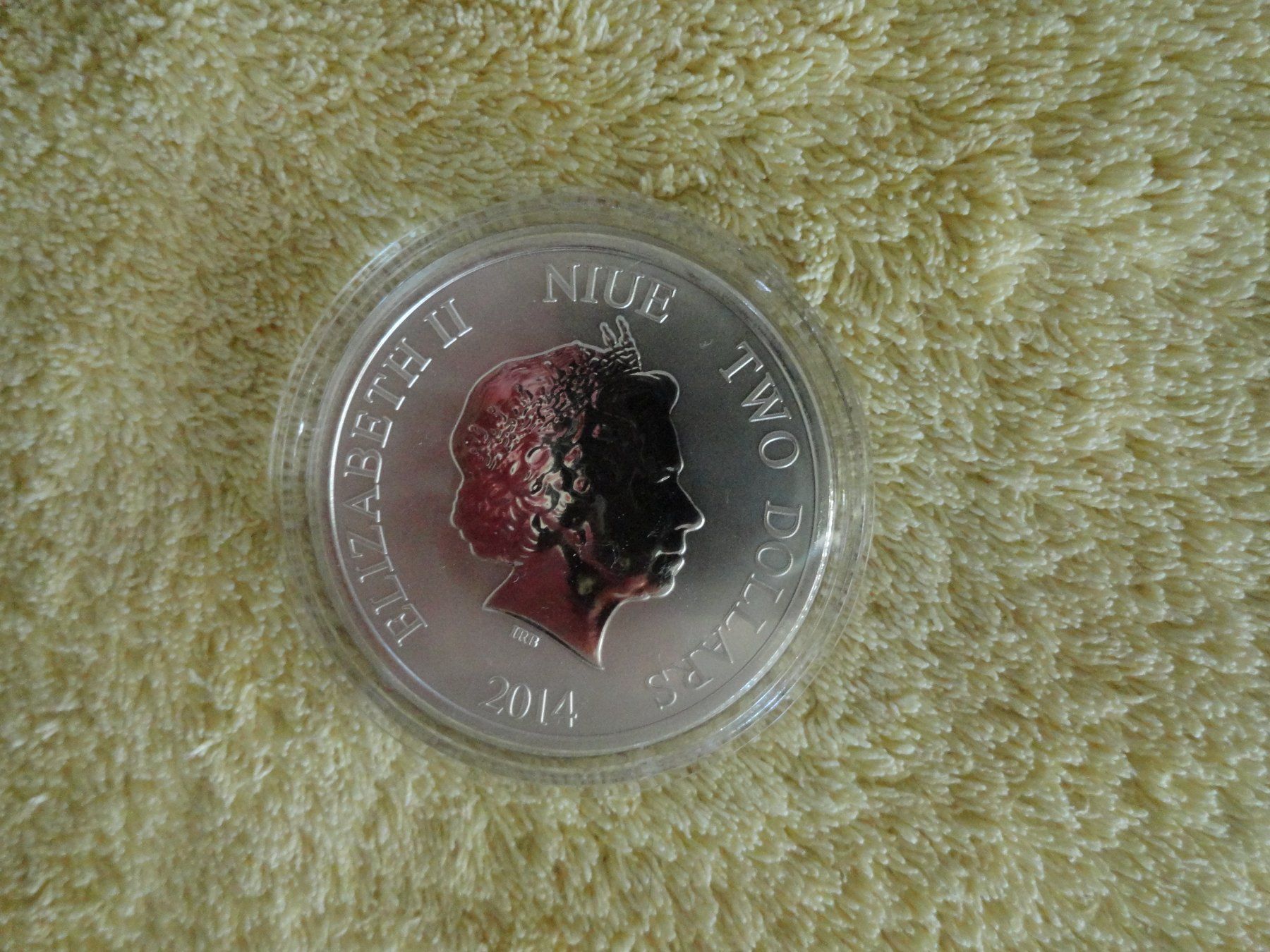 Tutti le monete: 2 Dollars Silbermünze 2014 - Elizabeth II - Schildkröte – Usato da Gerlafingen venduto da Shiva_74 2