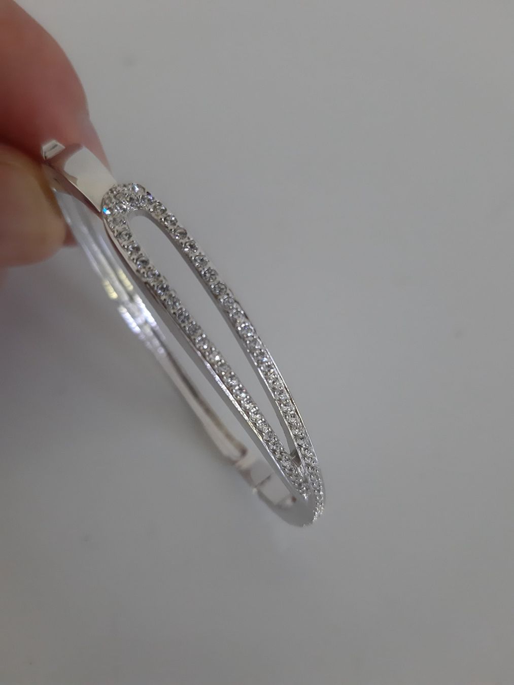 Swarovski Bracciali & Braccialetti: Swarovski Hermine Bangle Clear Crystal Armband Authentic – Usato da Buchs SG venduto da Bray_Law 2