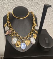 ✨️ Collier Breloques 316L Neuf/ Goldene Halskette Charms Neu