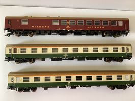 Roco 74800 74801 74806 DR Typ Y Mitropa H0 1:87