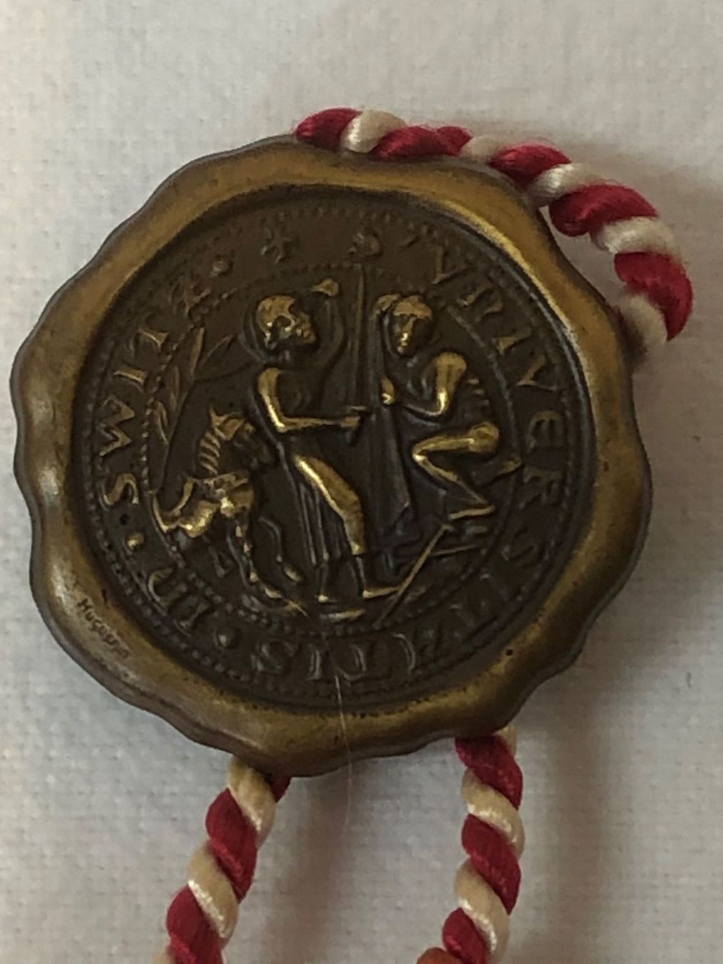 Placchette & Badge: 650 Jahrfeier Schweiz Plakette – Usato da Brunnen venduto da Allerwaren 1