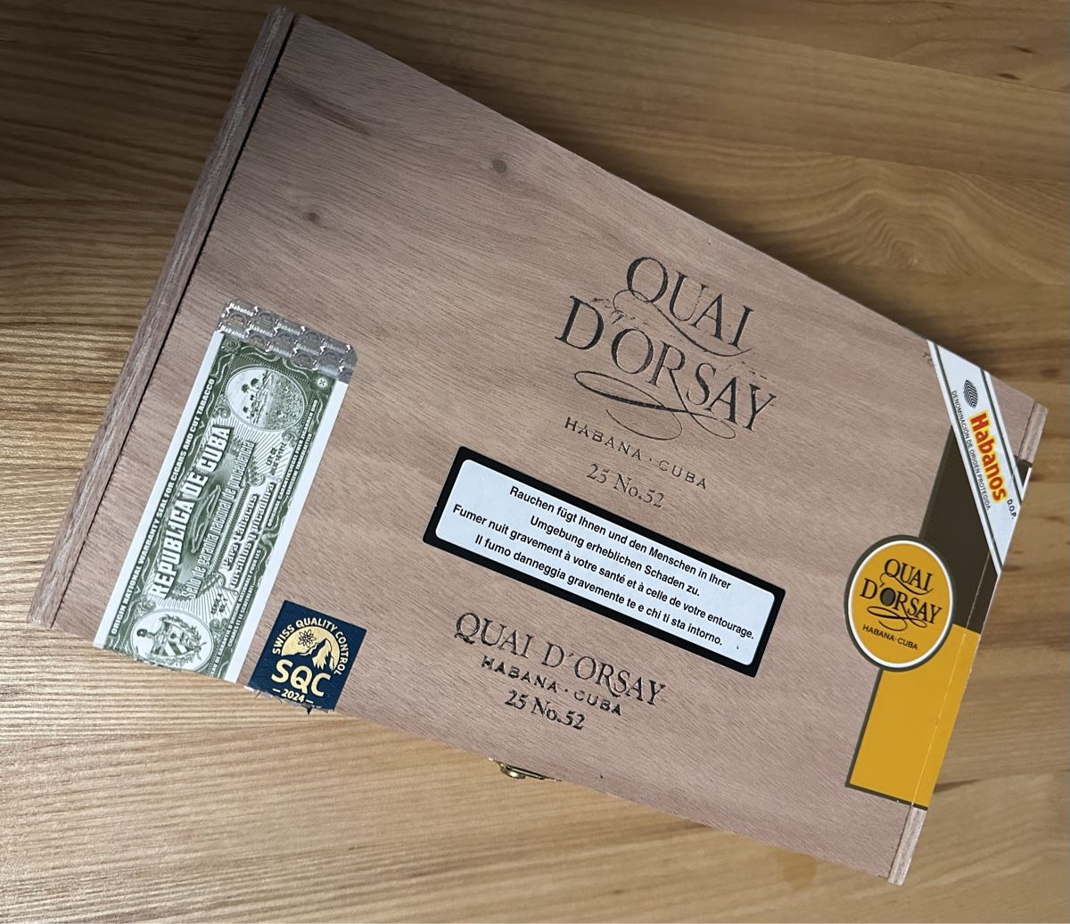 Sigari: Quai d'orsay 52 – Usato da Neuendorf venduto da connoisseur