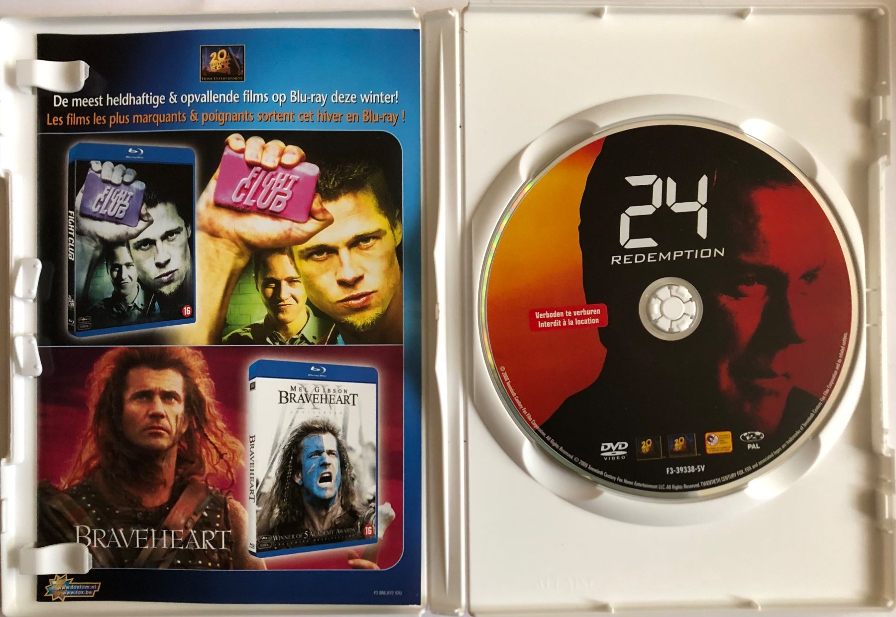 Tous les DVDs: 24 HEURES CHRONO - REDEMPTION – D'occasion à Poliez-Pittet par Newtown-Records 2