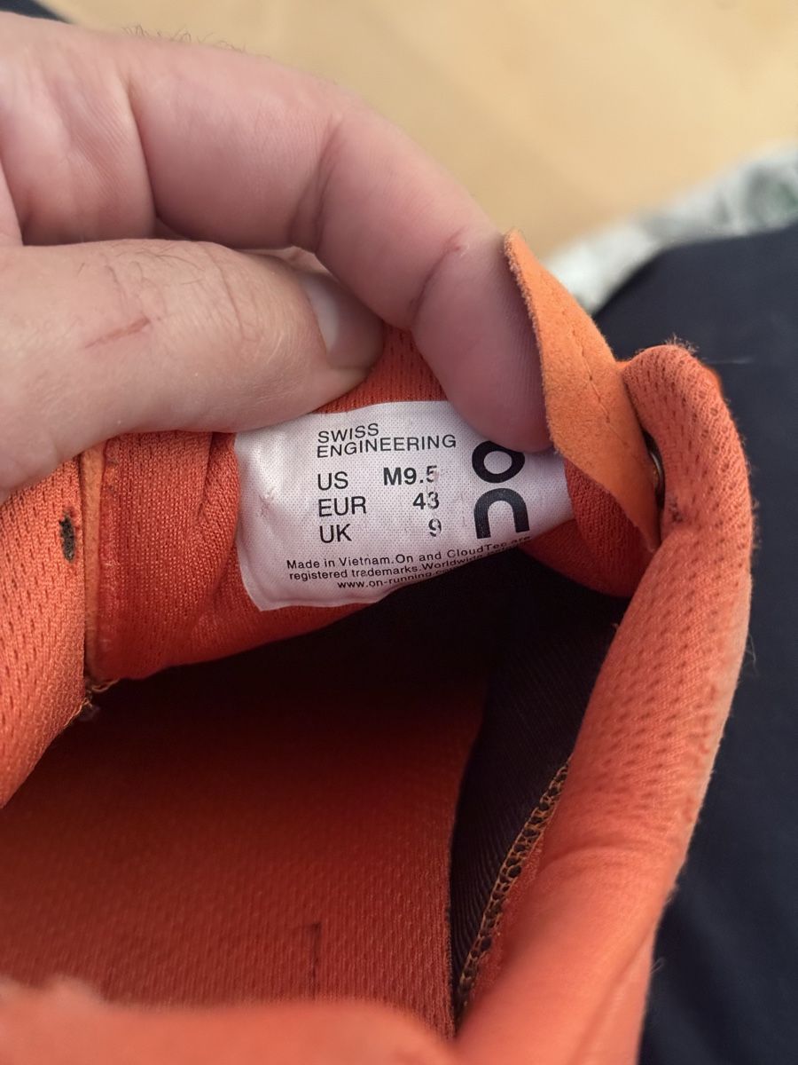Scarpe da uomo: On Cloudventure Trail Running Shoes - Orange - EU 43 – Usato da Zürich venduto da Franciscoperez 4