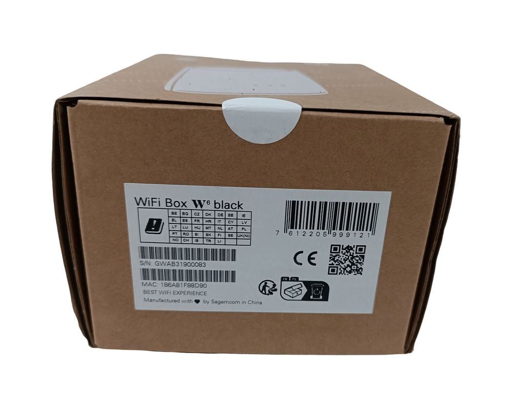 WiFi: WIFI Box W6 Schwarz – Usato da Luzern venduto da Restwert_Luzern 1