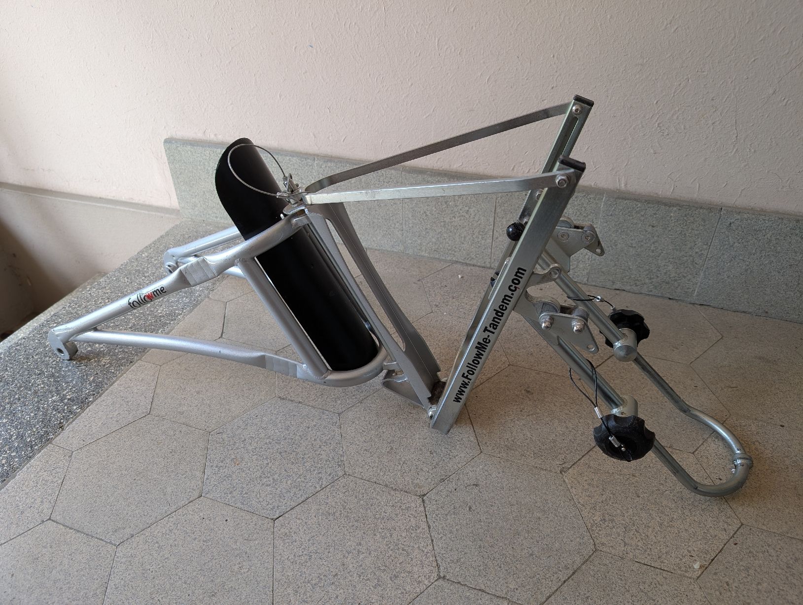Pezzi di ricambio: Follow Me Tandemstange inkl. Steckachsenadapter – Usato da Liestal venduto da Gvogt