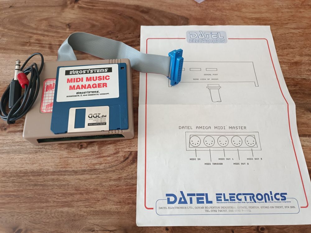 Reduziert! Commodore Midi-Interface EUROSYSTEMS mit Software (Gebraucht ...