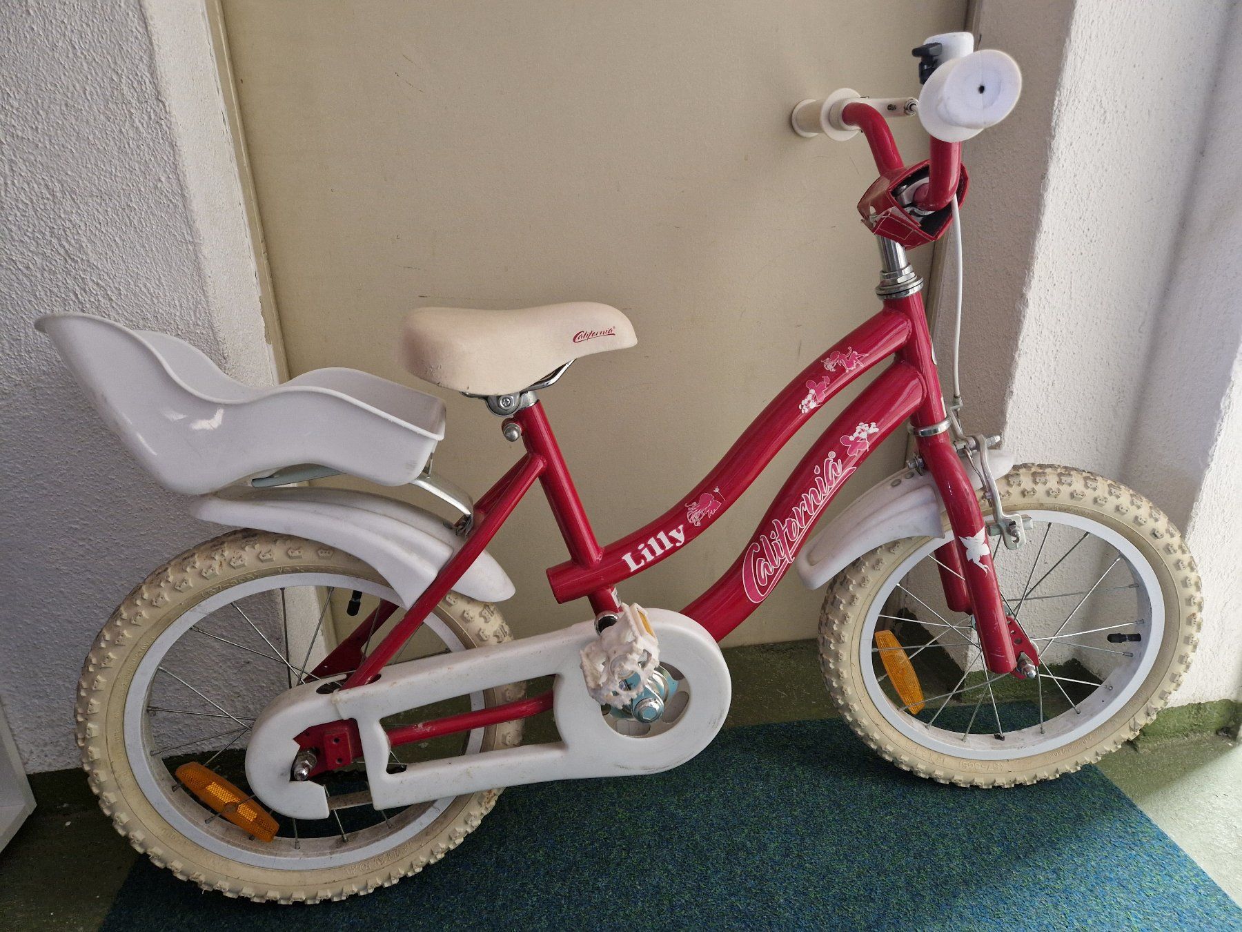 Velos: Kindervelo Lilly 16 Zoll mit Bäbisitz – Gebraucht aus Sirnach von JuStaVerKauft 2