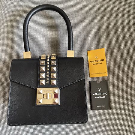 Mario Valentino leder top handle Tasche