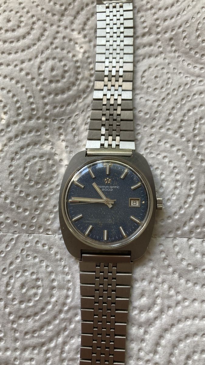 Eterna Montres: Eternamatic 2002 automatic Uhr vintage 70s – D'occasion à Chevenez par Electro-Rick