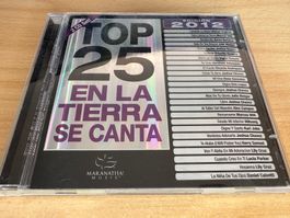 Various – Top 25 En La Tierra Se Canta Edición 2012 - 2 CD
