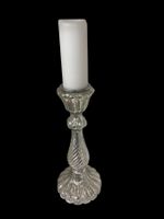 Kerzenständer Glas Bauernsilber