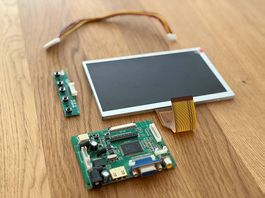 Externes Display für Raspberry Pi inkl Controller - 7 zoll