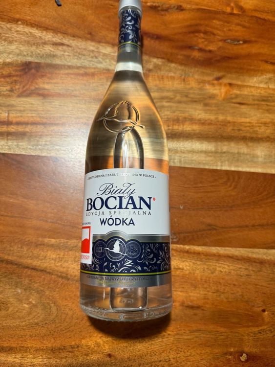 Bialy Bocian Wodka L Vodka 0,7 Weißer | Storch Ricardo Comprare Polnischer su