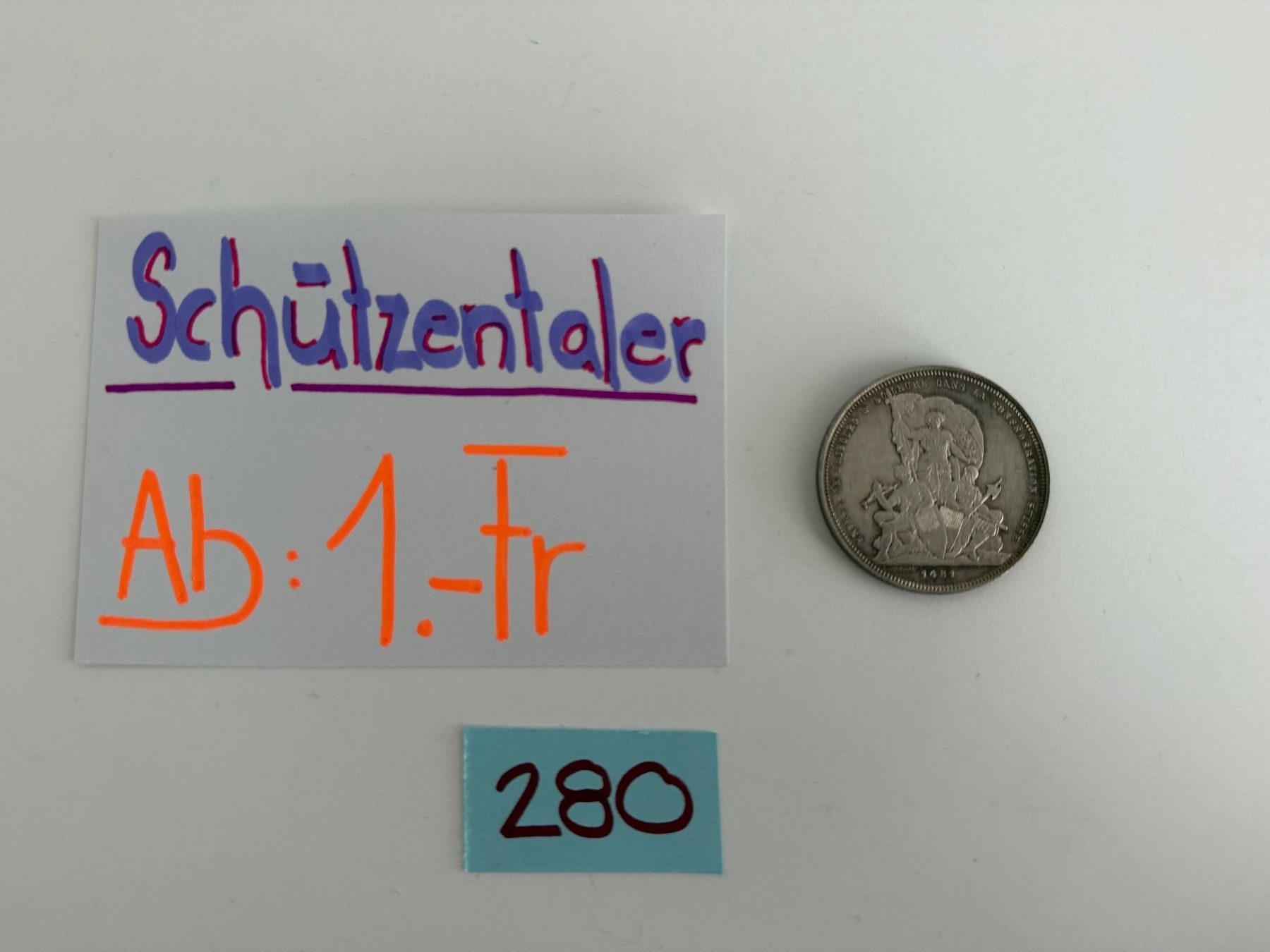 Toutes les monnaies: Schützentaler – D'occasion à Engi par kasi09 1
