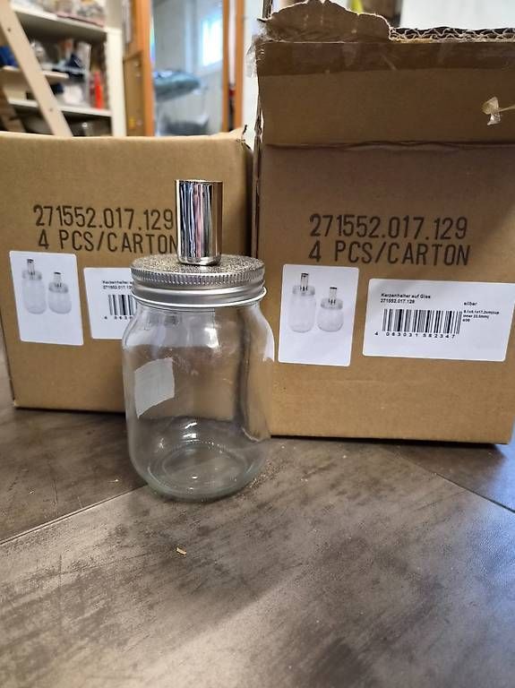 Portacandele: Kerzenhalter aus Glas – Nuovo e nell'imballaggio originale da Tafers venduto da Nathtafers