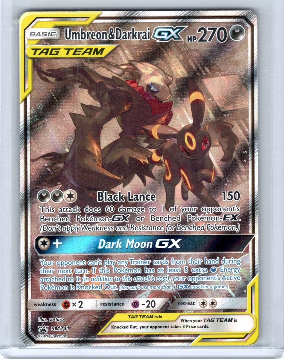 Pokémon Sammelbilder & Trading cards: Umbreon Darkrai Tag Team – Gebraucht aus Belp von ome_x7jr