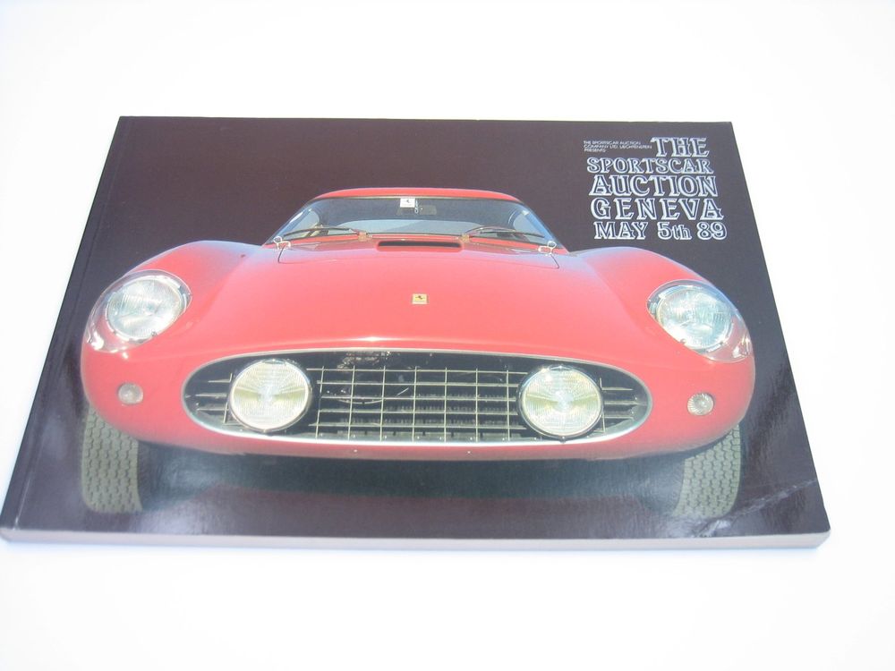 The Sportscar Auction Geneva May 1989 Kaufen auf Ricardo