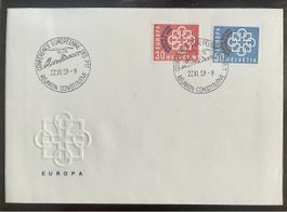 Brief 22. VI. 59, FDC, Conférence Européenne