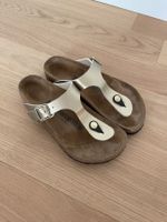 Birkenstock Gizeh Gold, Damensandale, Gr. 36