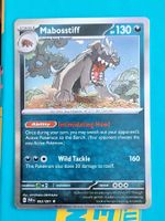 Mabosstiff Holo - Pokemon Paldean Fates