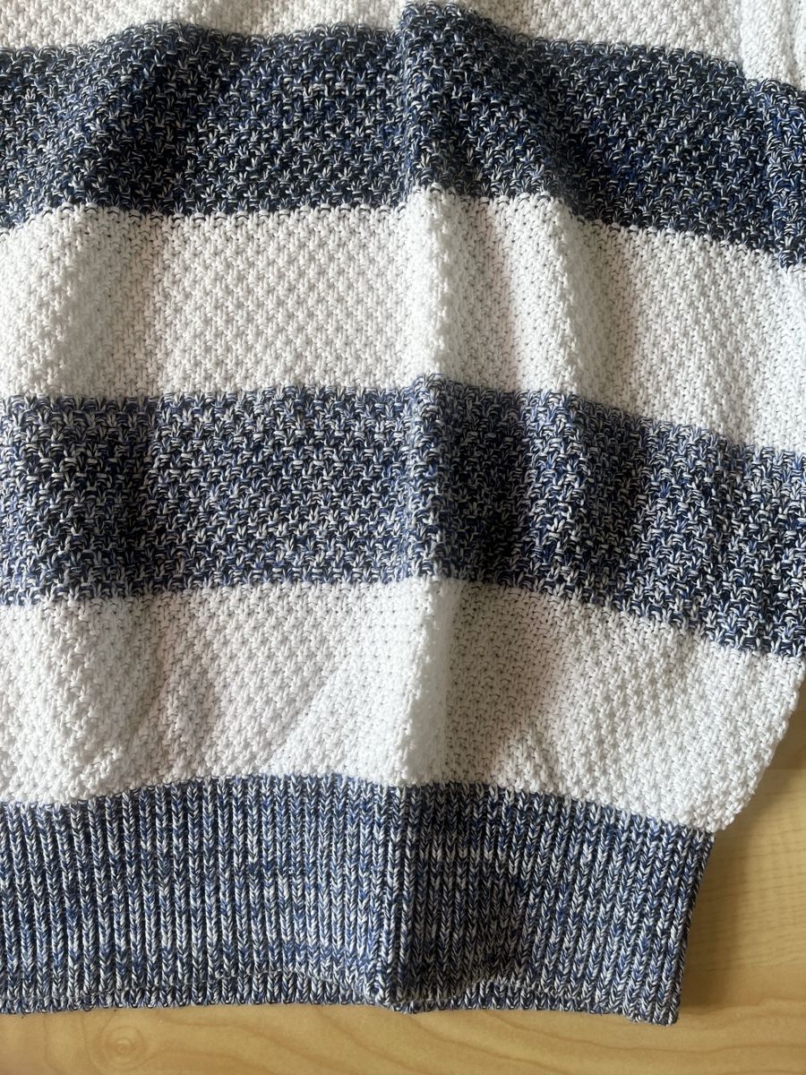 Maglioni & Felpe: BABISTA Strickpullover Gr. 48, blau-weiss gestreift Top! – Usato da Zug venduto da Nickwalks999 2