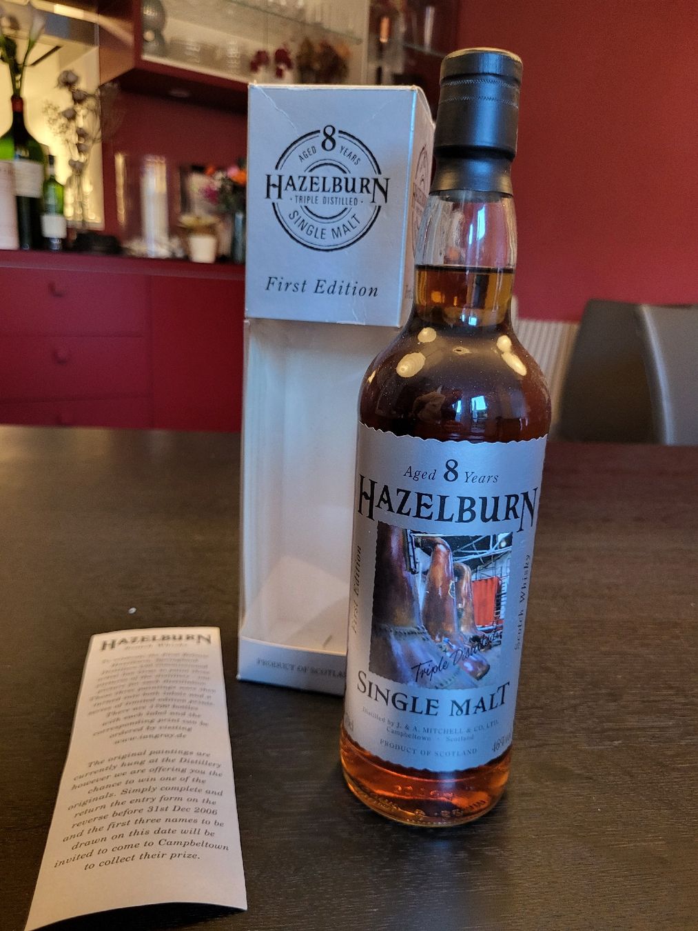 Bevande alcoliche: Hazelburn 8 y First Edition Absolute Rarität! – Nuovo e nell'imballaggio originale da Zürich venduto da Meziefinder