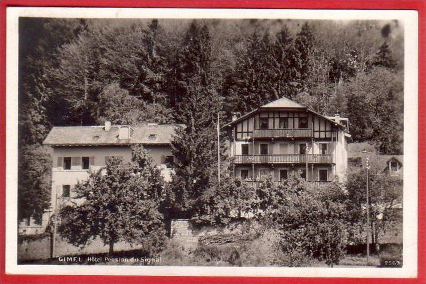 Ansichtskarten: GIMEL HÔTEL DU SIGNAL – Gebraucht aus Grüningen von Kartenlaube