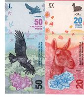 Banco Central de la Republica Argentina - Pesos - UNZ