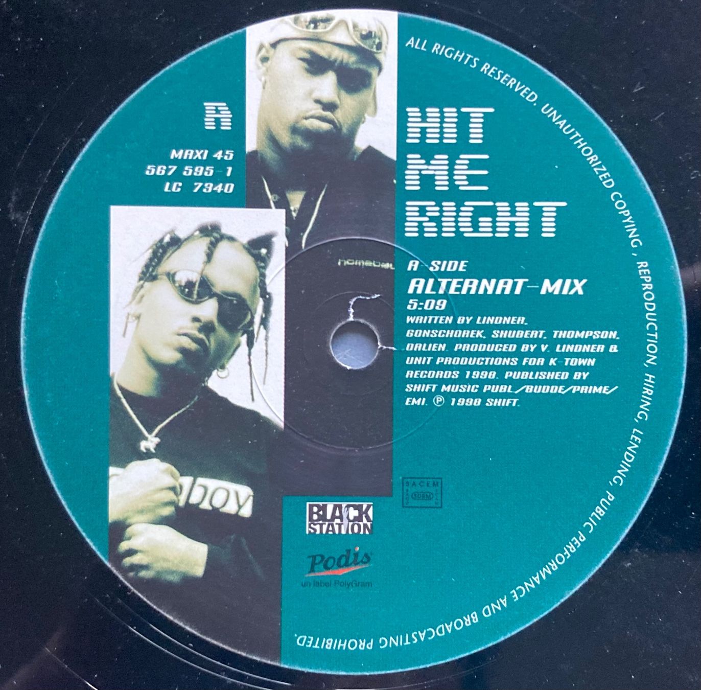 Dischi in vinile: DOWN LOW - HIT ME RIGHT – Usato da Poliez-Pittet venduto da Newtown-Records 2